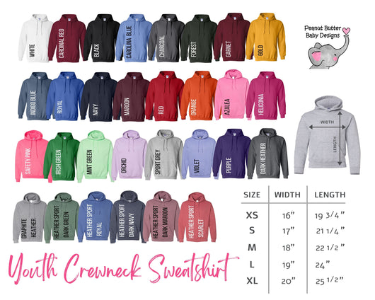 Add-On: Youth Hooded Sweatshirt