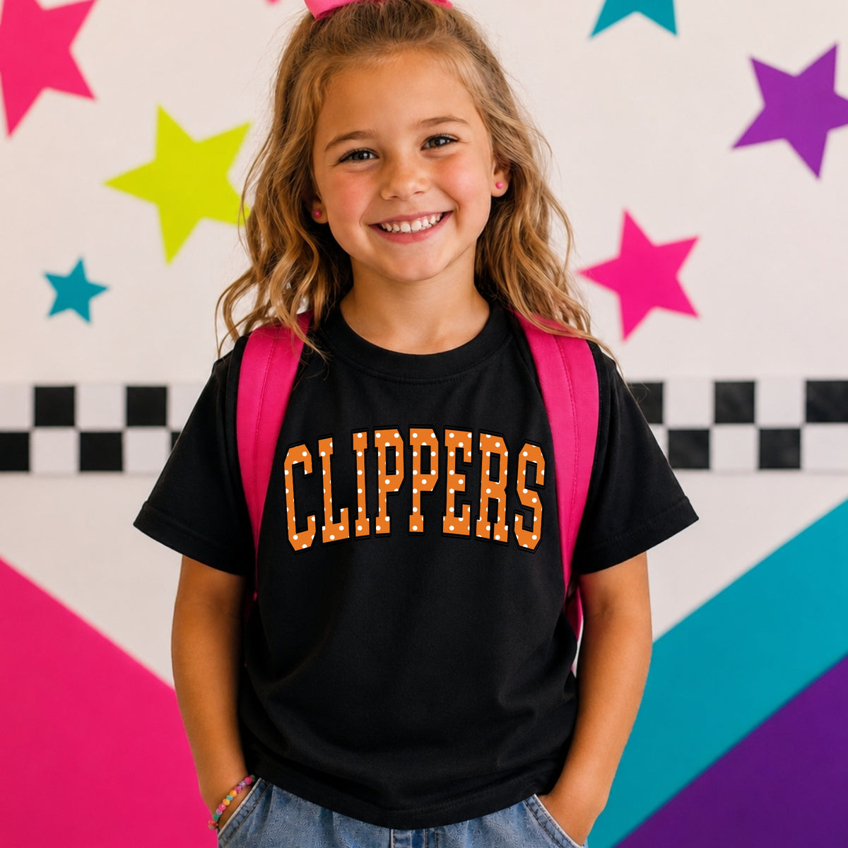 Cleveland Clippers | Polka Dot Varsity | Youth Signature