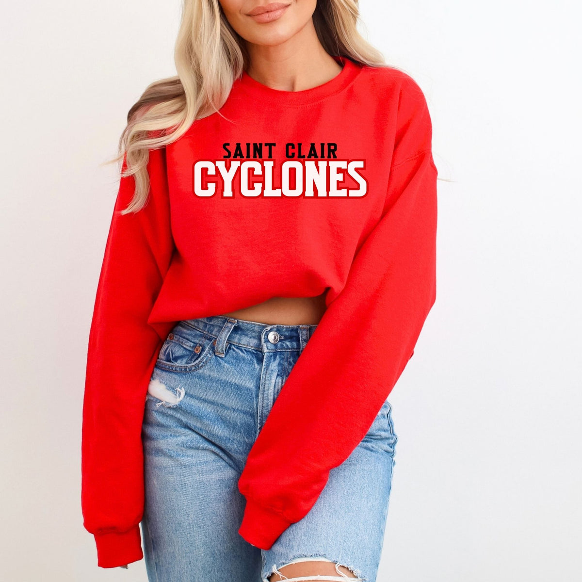 St. Clair Cyclones | Varsity Outline | Adult Signature