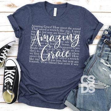 Amazing Grace - Screen Print