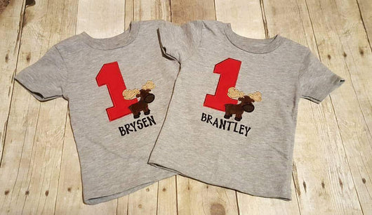 Moose Birthday Shirt