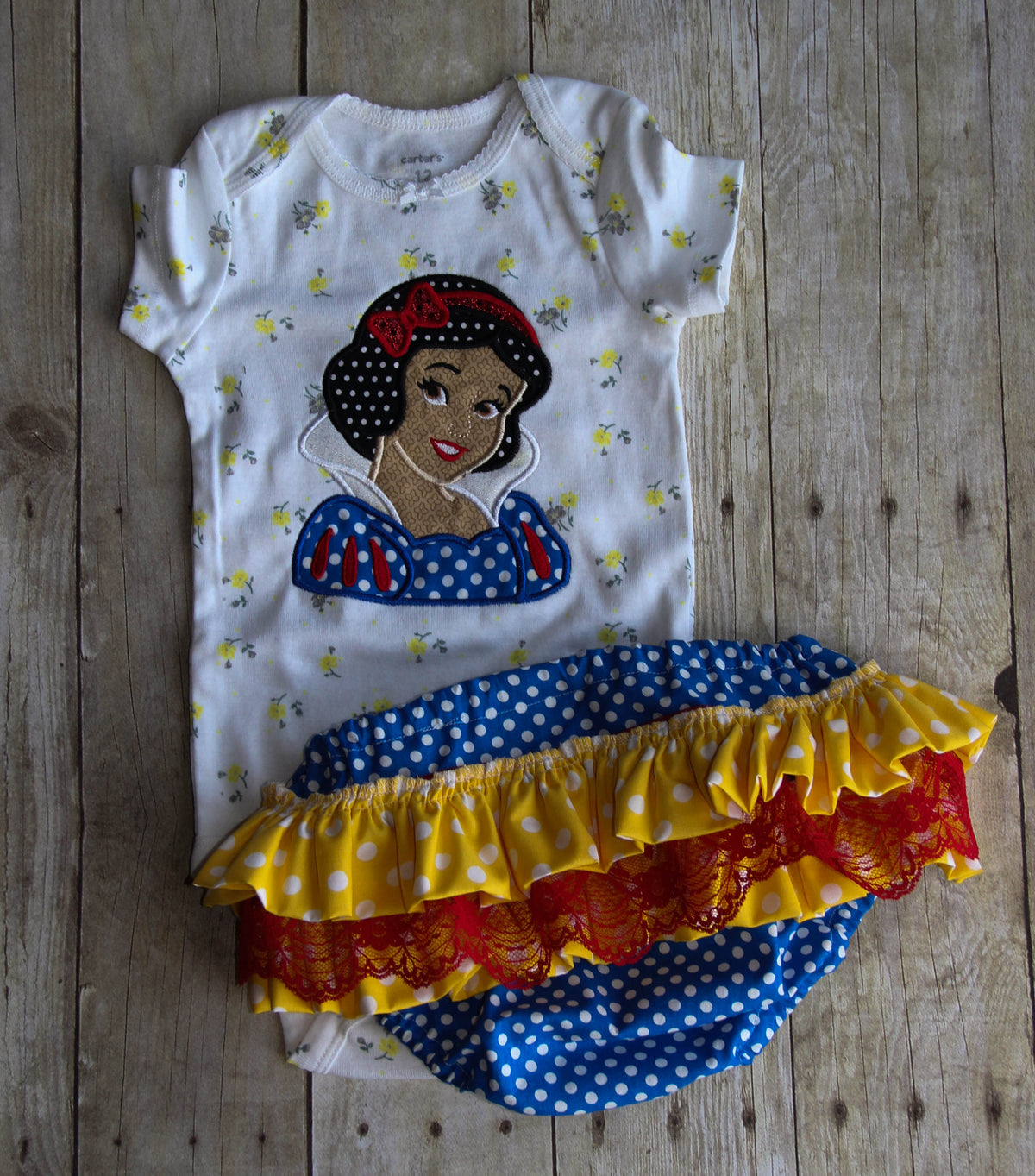 Princess Bodysuit & Diaper Cover