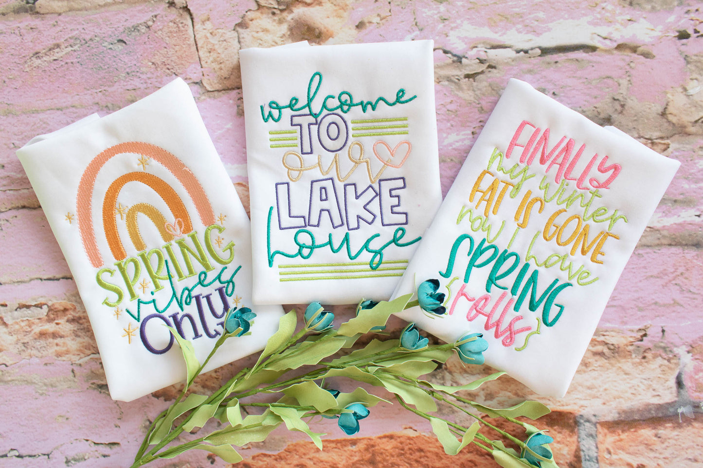Spring Vibes Only | Spring | Kitchen Towel