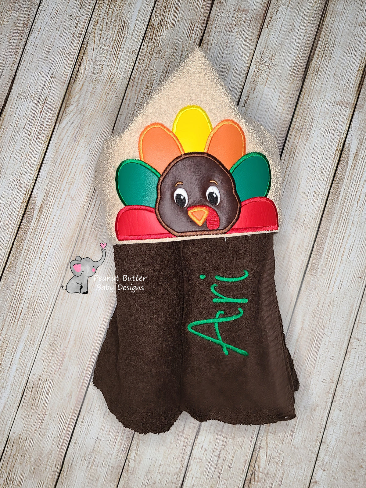 Turkey Hooded Towel