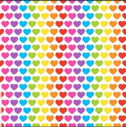 Rainbow Hearts TULLE bottom