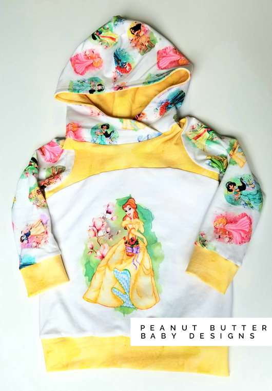 Princess Hooded or Cowl Top