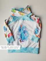 Princess Hooded or Cowl Top