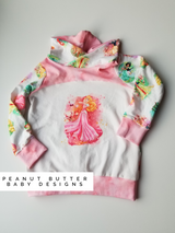 Princess Hooded or Cowl Top