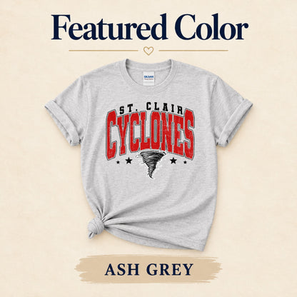 Featured Ash Grey T-shirt mockup