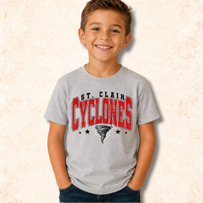 Youth Cyclones Tornado T-shirt model