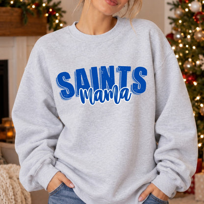 Saints Mama Ash Grey original mockup