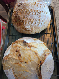 Roasted Garlic Sourdough Loaf