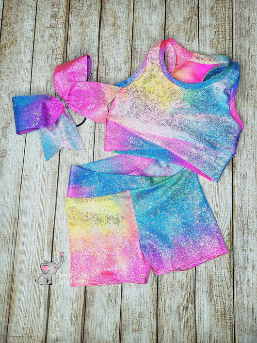 Rainbow Print Athleticwear