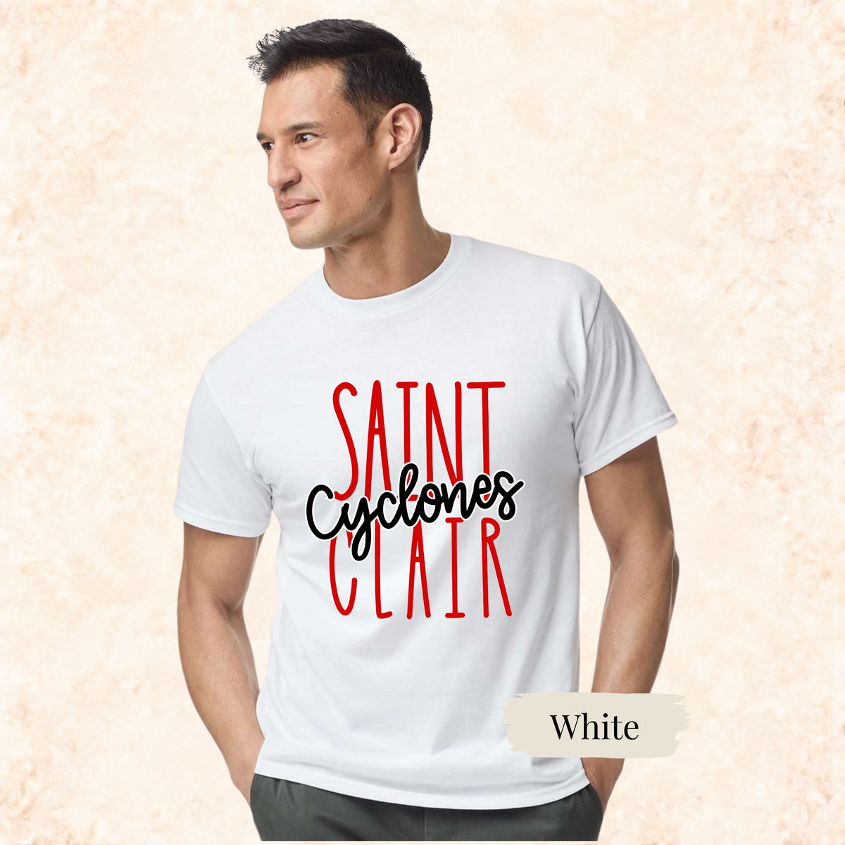 St. Clair Cyclones | Saint Clair Script — Adult Signature