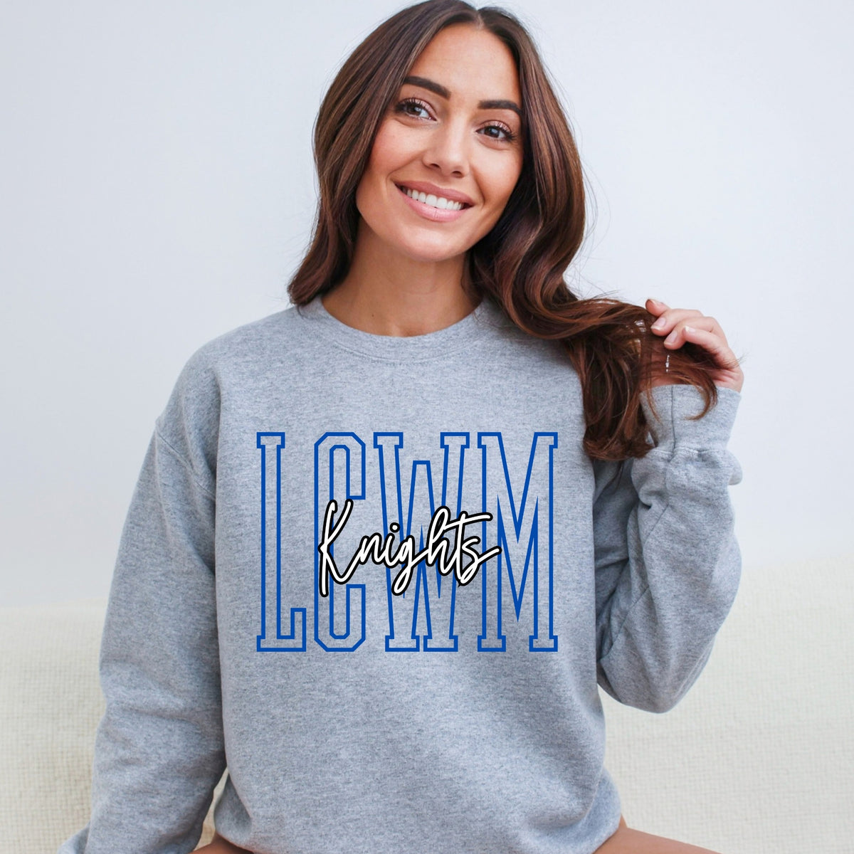 LCWM Knights outline grey model
