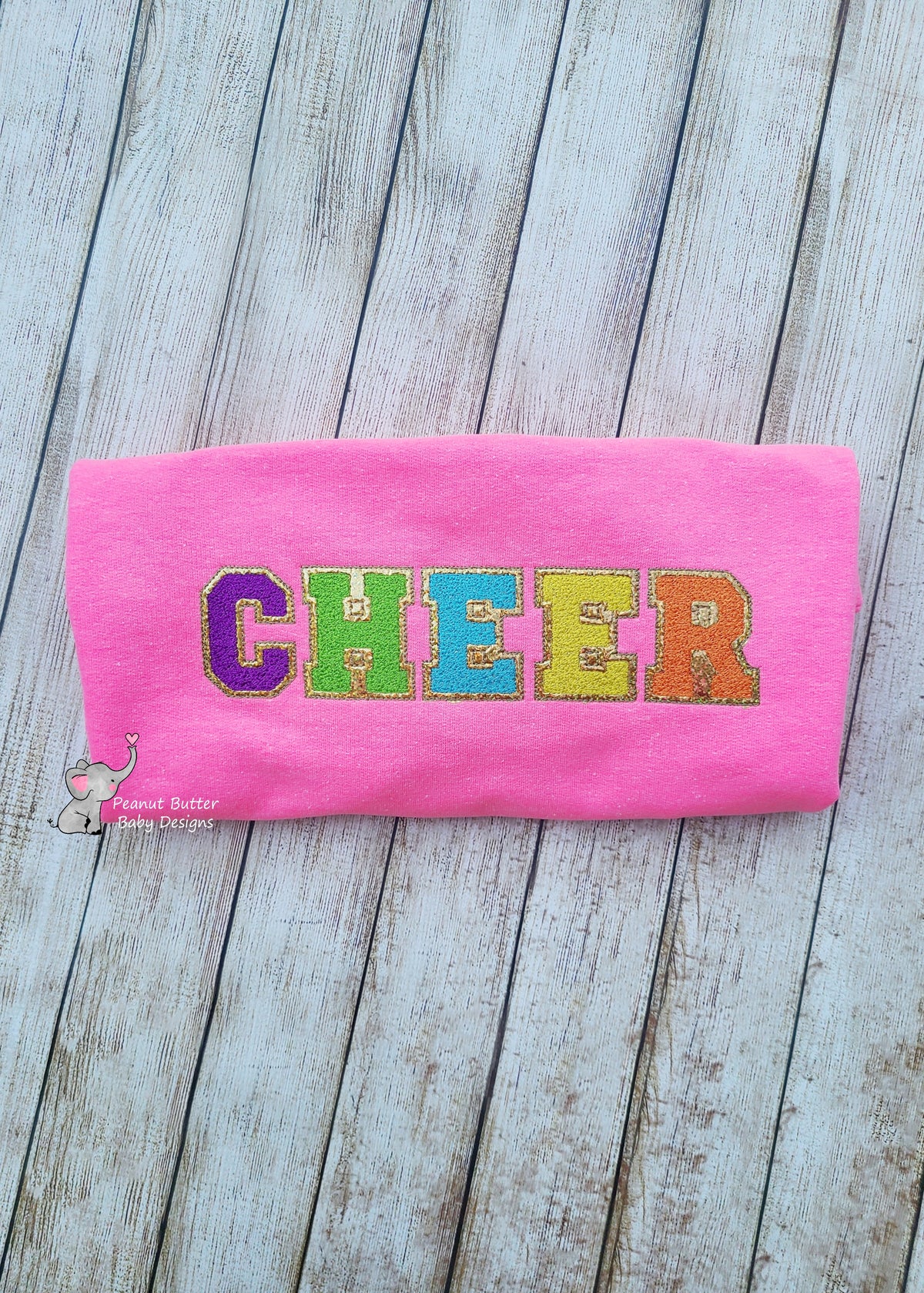 Cheer Sweatshirt - Youth - Embroidered & HTV