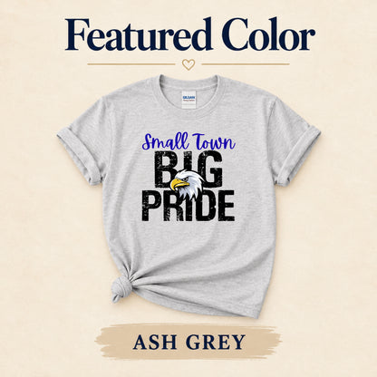 Maple River Eagles Small Town Big Pride featured Ash Grey T-shirt