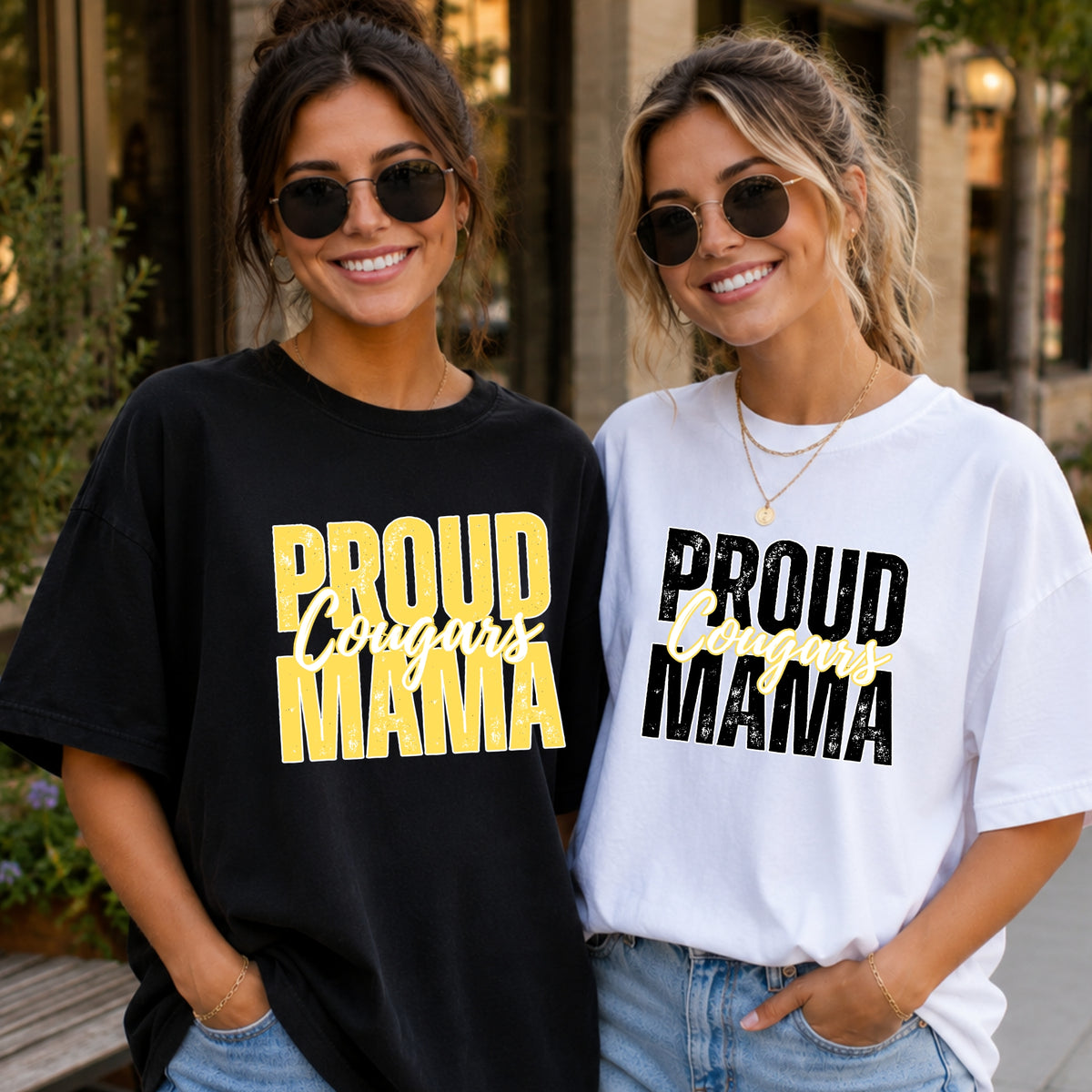 Mankato East Cougars cougar mama design and mockup 3