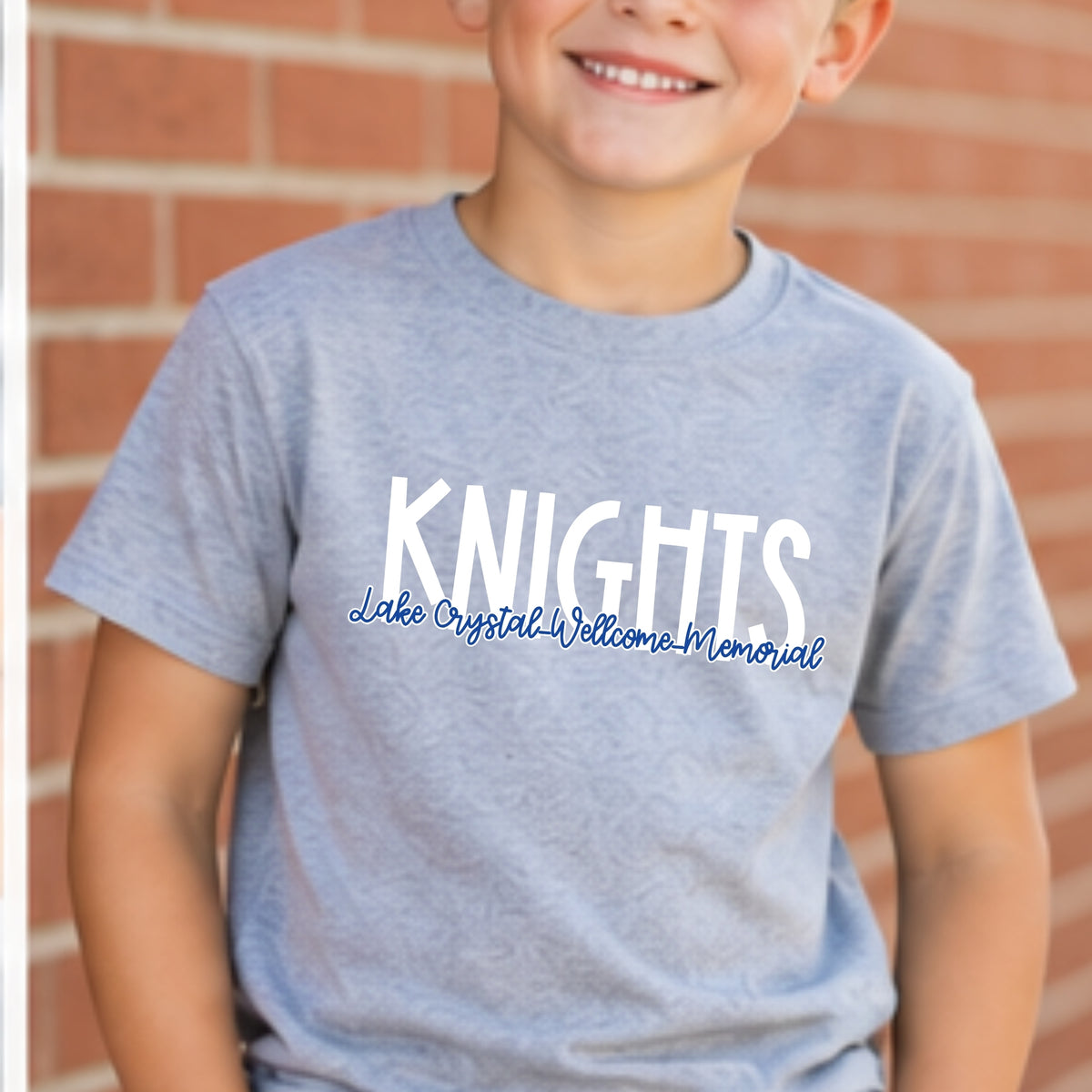 LCWM Knights Lake Crystal Welcome Memorial apparel mockup 6