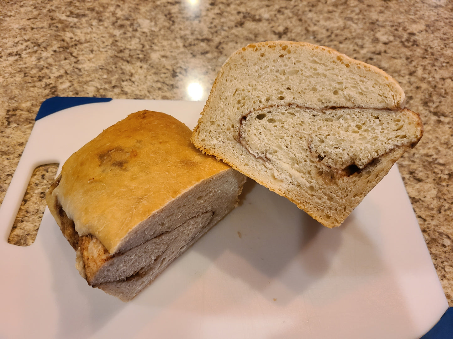 Sourdough Cinnamon Swirl Cottage Loaf