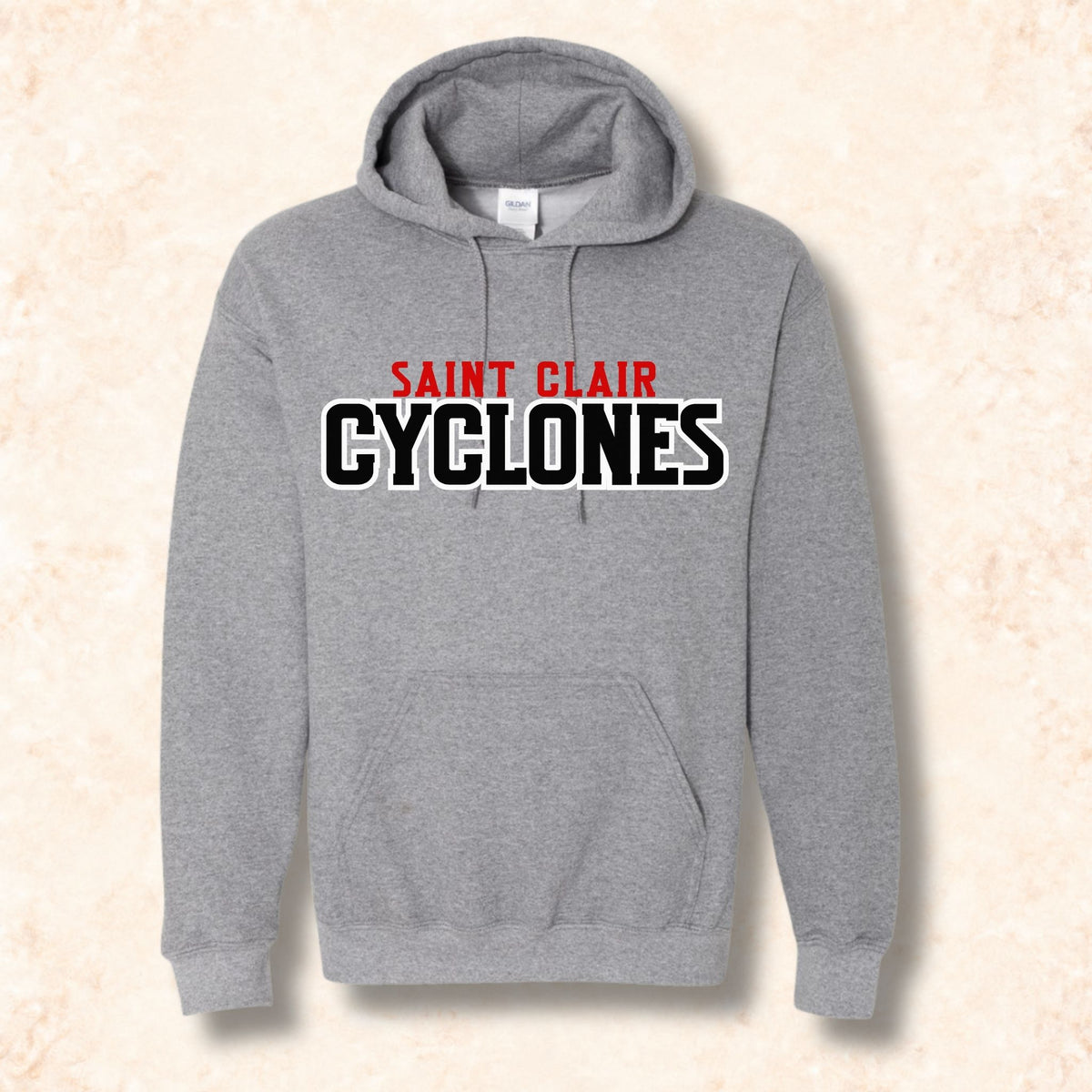 St. Clair Cyclones | Varsity Outline | Adult Signature