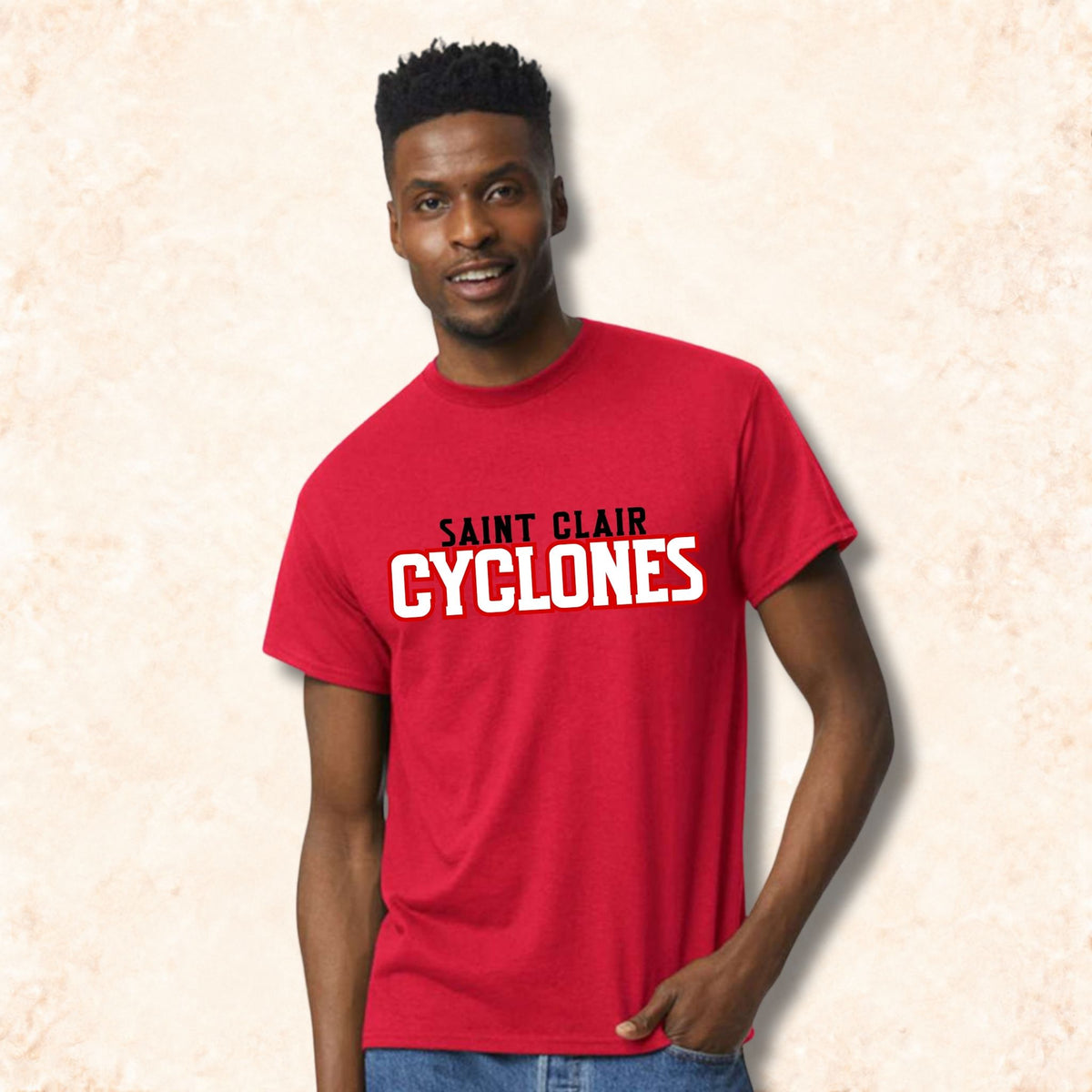 St. Clair Cyclones | Varsity Outline | Adult Signature