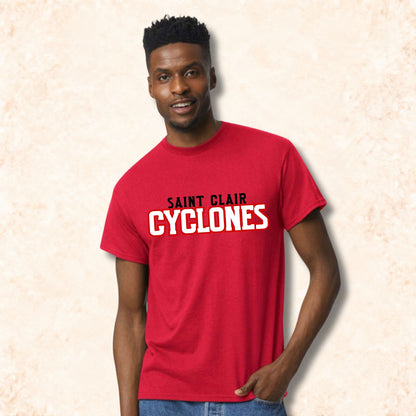 St. Clair Cyclones | Varsity Outline | Adult Signature