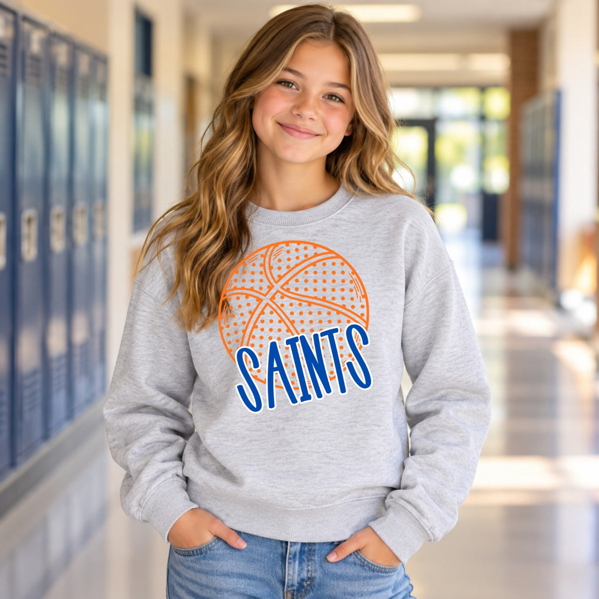 St. Peter Saints Basketball apparel mockup 6