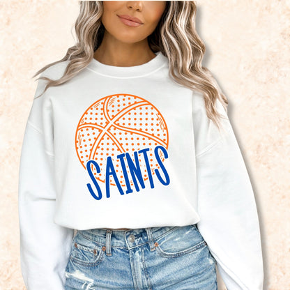 St. Peter Saints Basketball apparel mockup 7