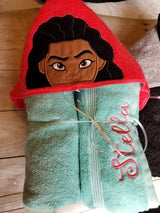 Ocean Princess Hooded Towel