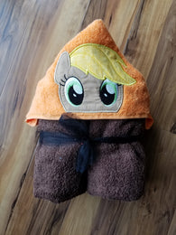 Pony Friends - Apple Pony Hooded Towel