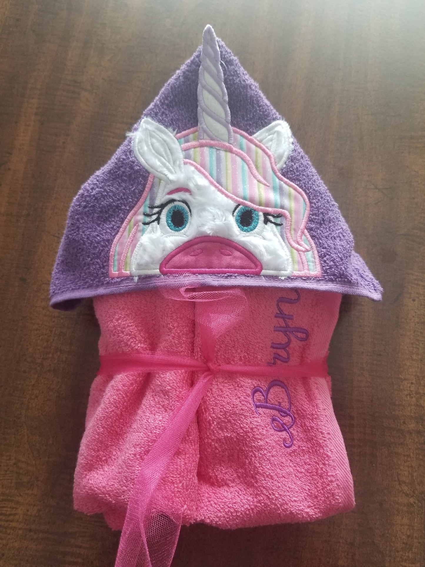 Unicorn Hooded Towel