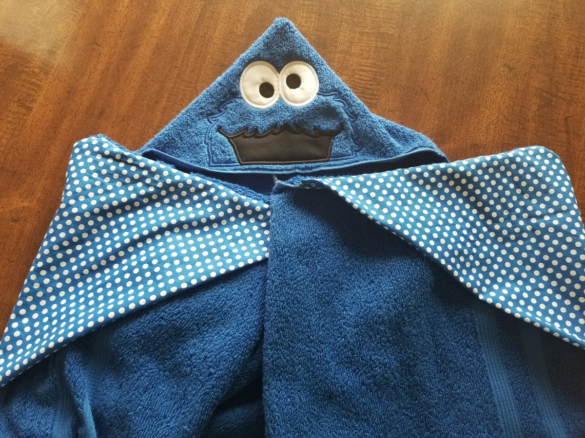 Street Friends-Dessert Monster Hooded Towel