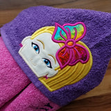 Bow Girl Hooded Towel