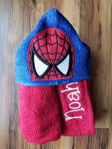 Spider Hero Hooded Towel