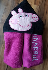 Pep Pig Hooded Towel