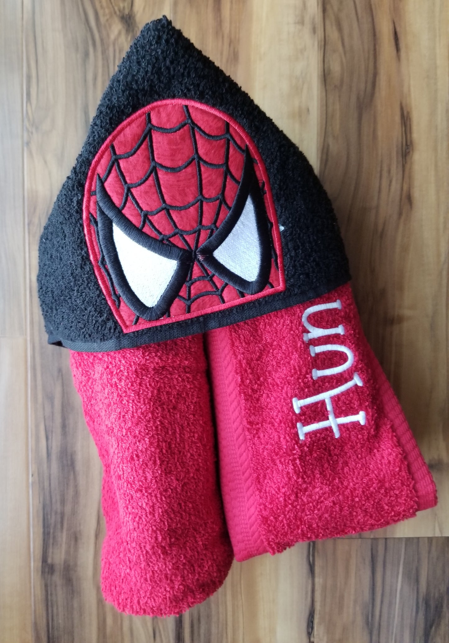 Spider Hero Hooded Towel