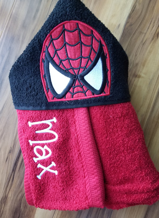 Spider Hero Hooded Towel