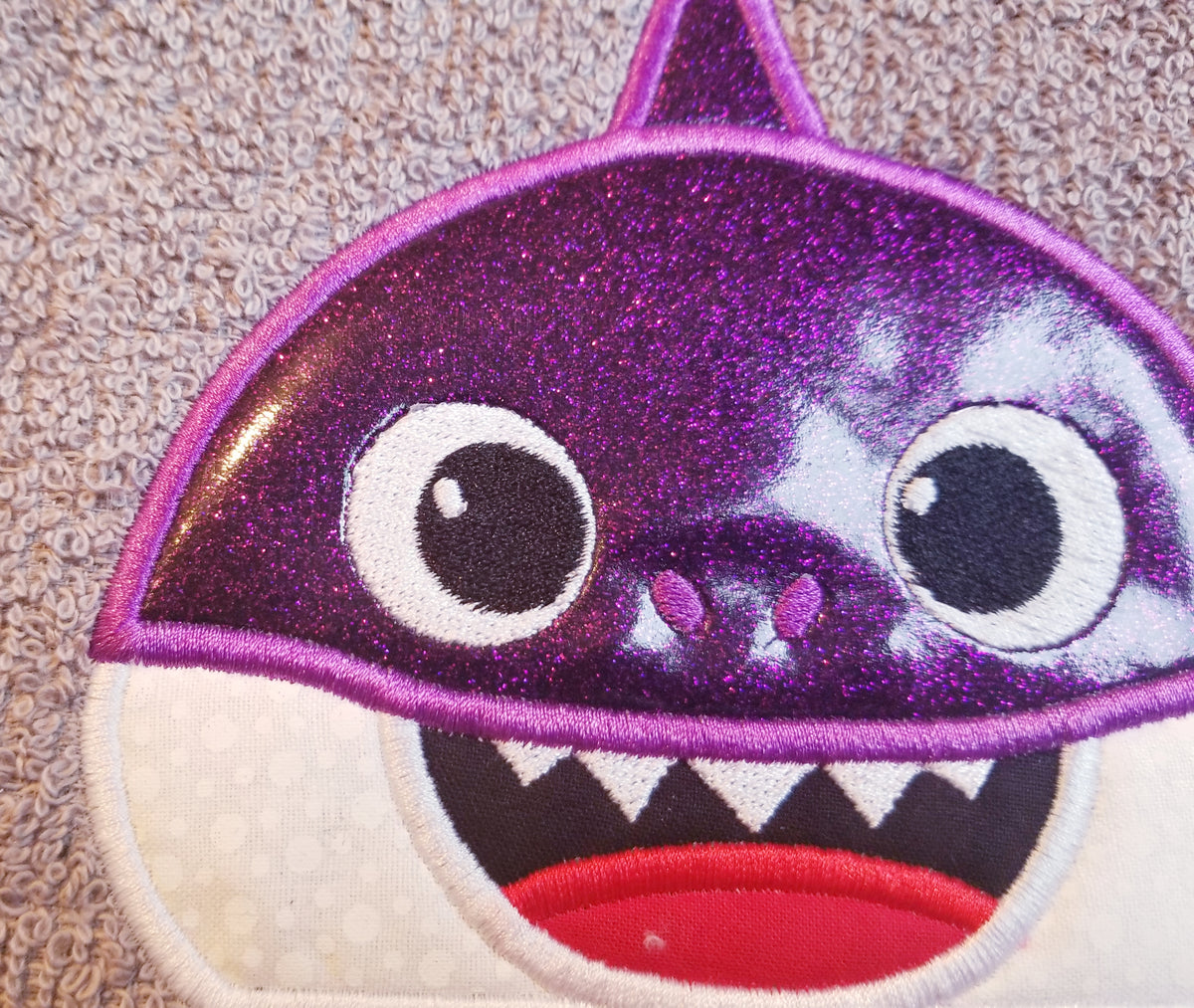 Shark Baby Hooded Towel