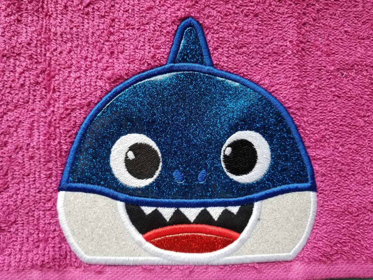 Shark Baby Hooded Towel
