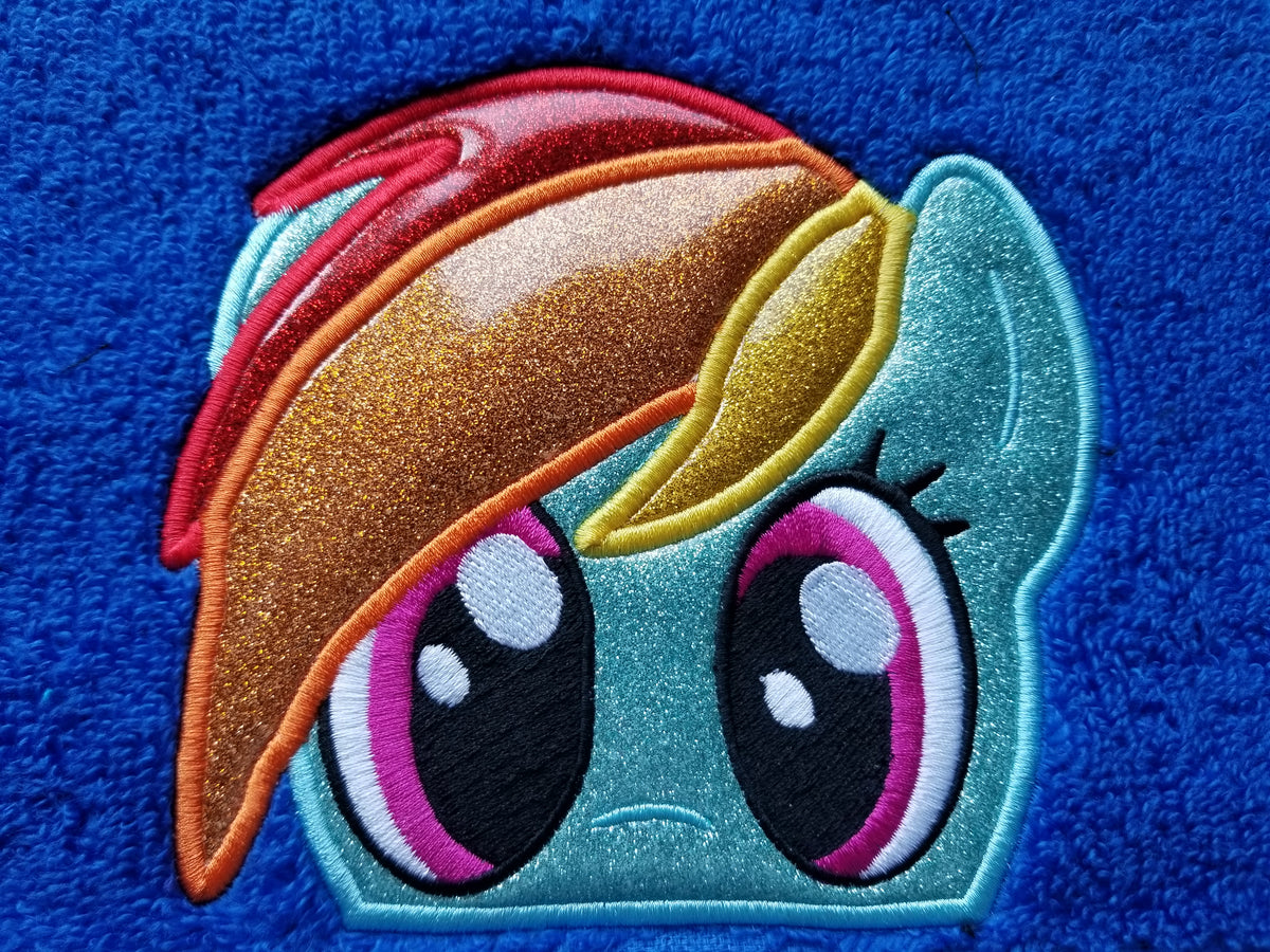 Pony Friends - Rainbow Pony Hooded Towel