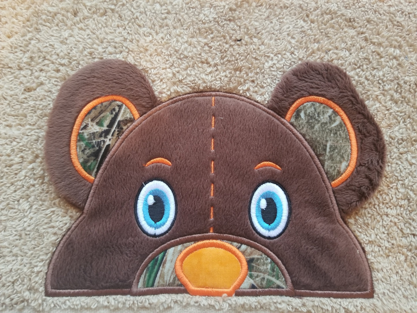 Bear Hooded Towel