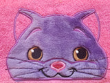 Cat Hooded Towel