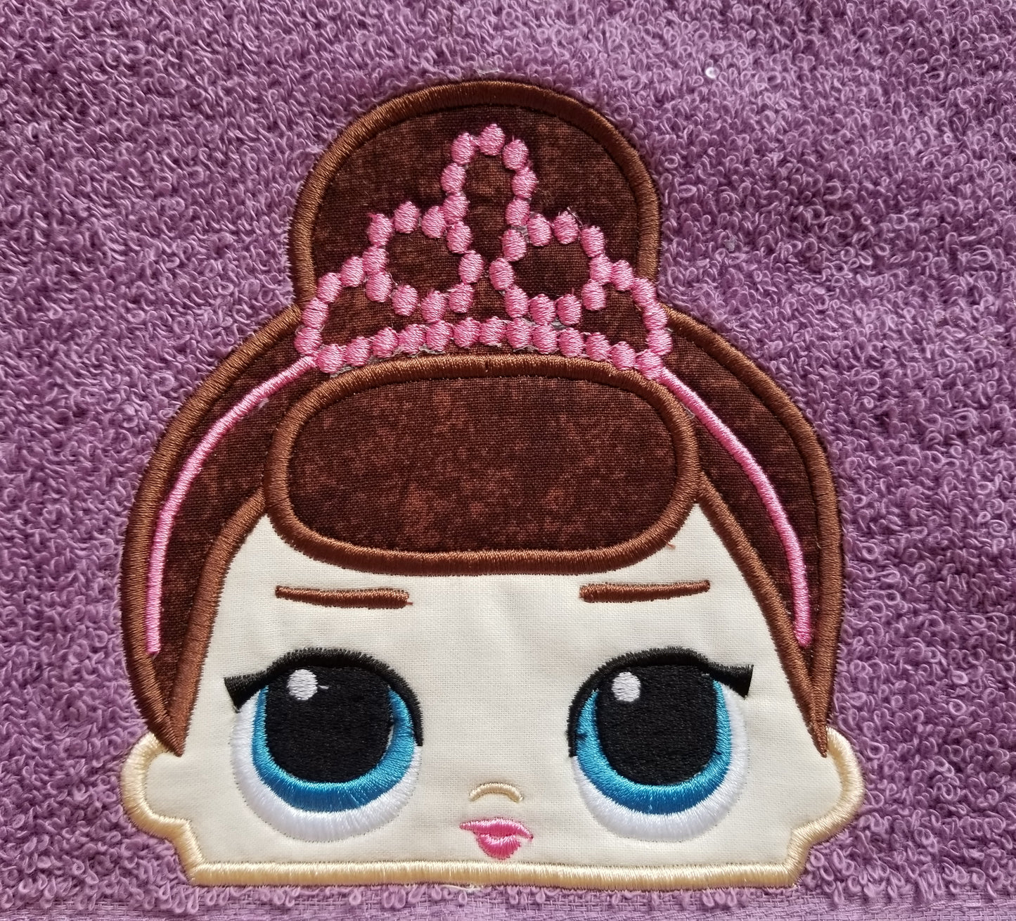 Baby Doll - Fancy Doll Hooded Towel