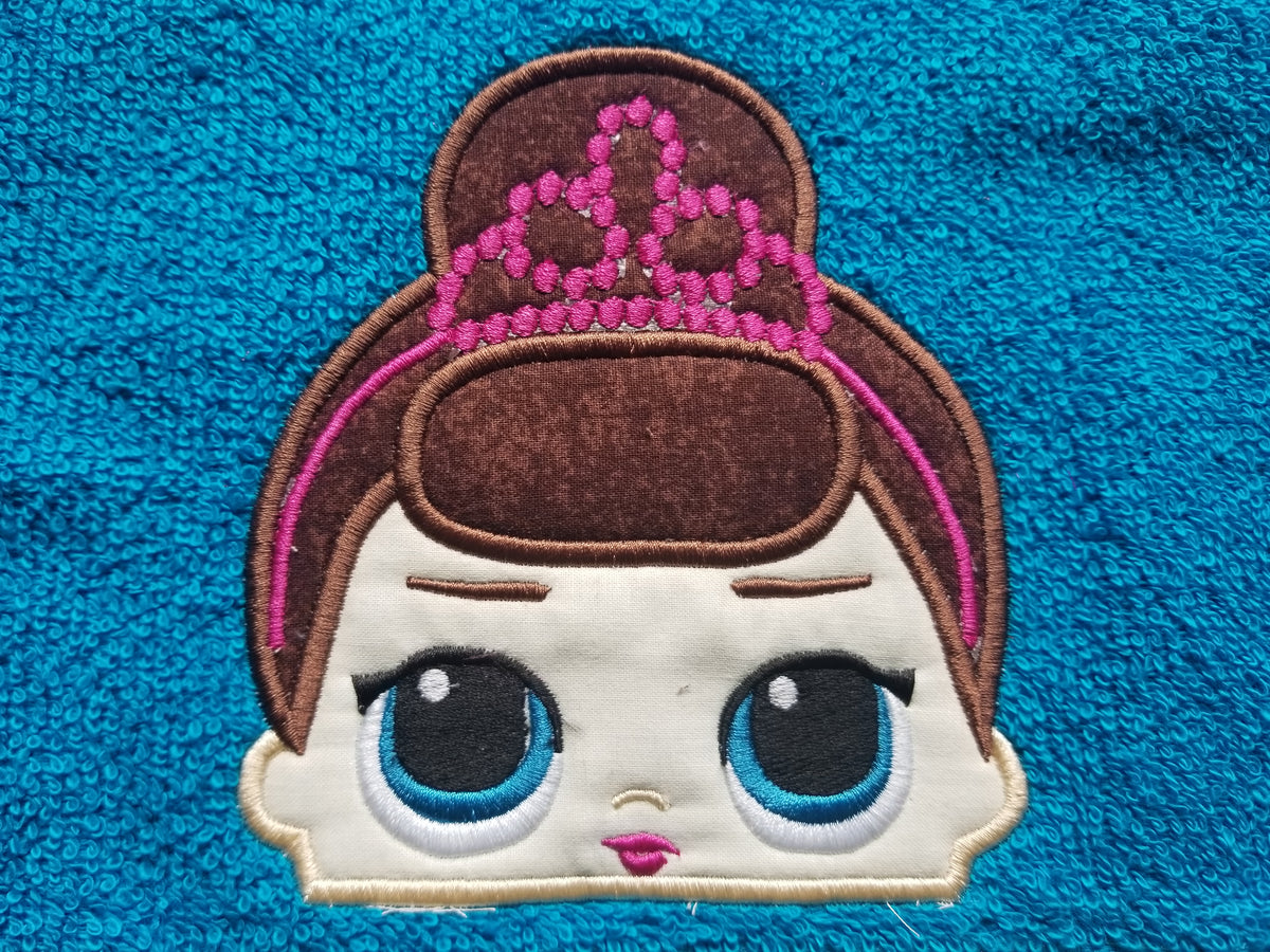 Baby Doll - Fancy Doll Hooded Towel