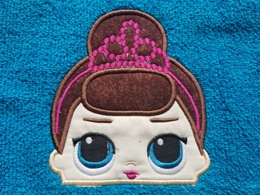 Baby Doll - Fancy Doll Hooded Towel