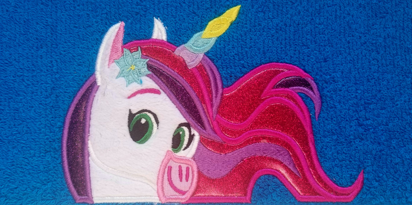 Unicorn 2 Hooded Towel