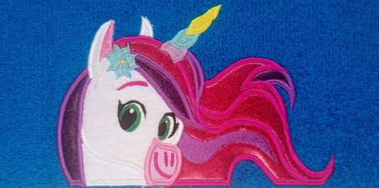Unicorn 2 Hooded Towel