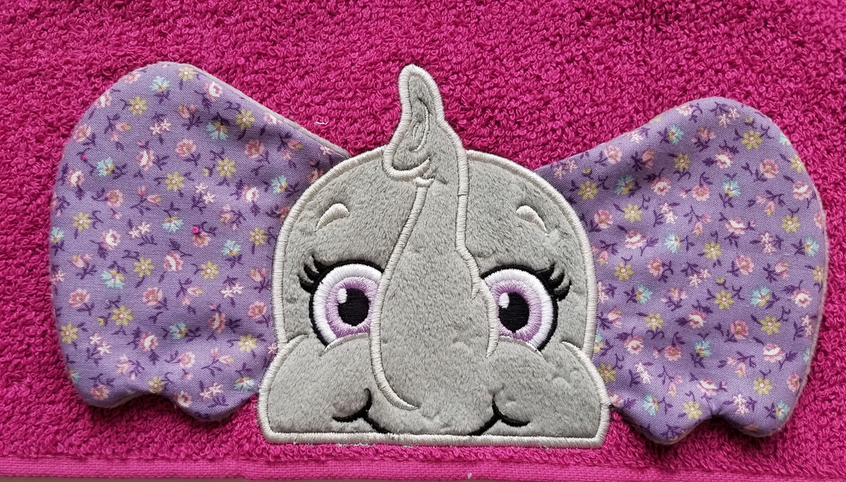 Elephant Hooded Towel