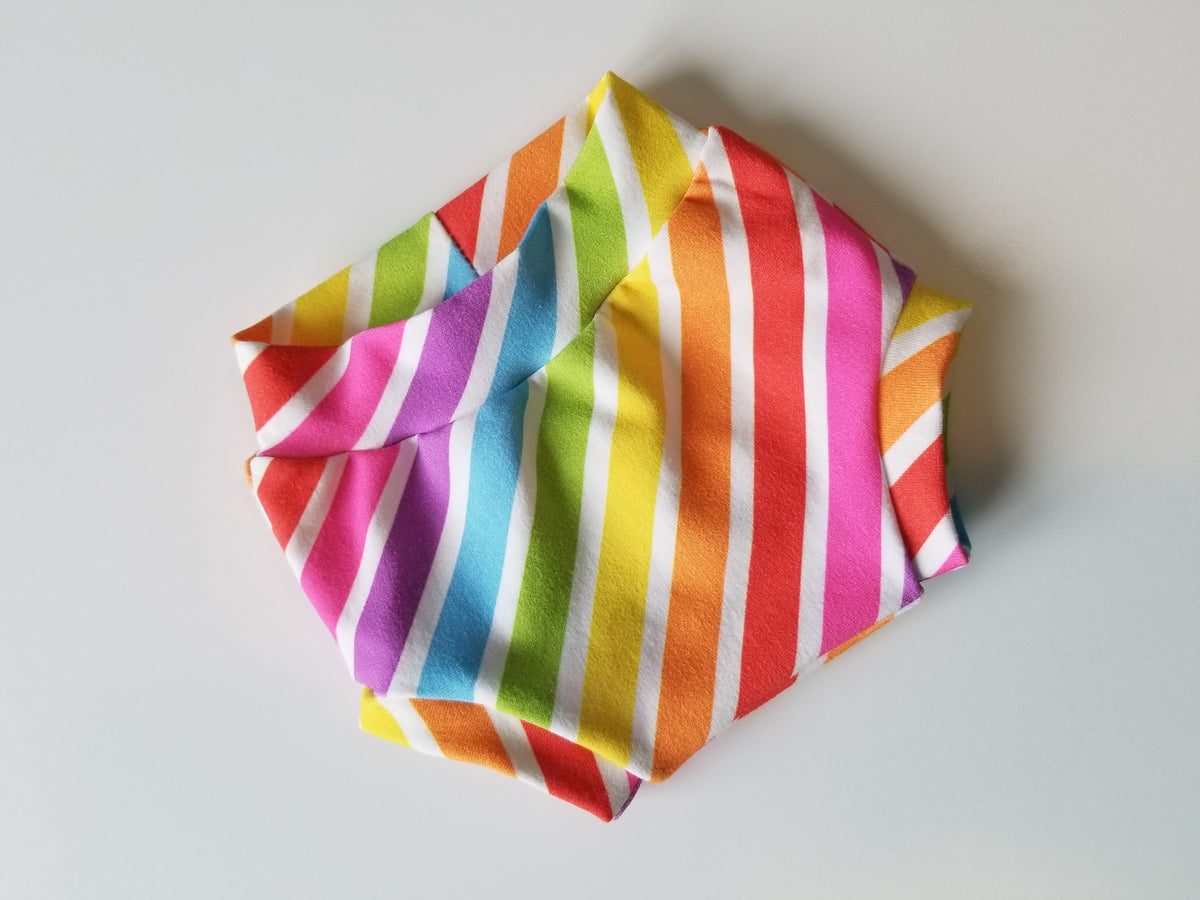 Rainbow Stripe Bummies